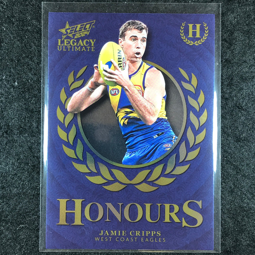 2024 Select AFL Legacy Ultimate JAMIE CRIPPS Honours 89/255 #180