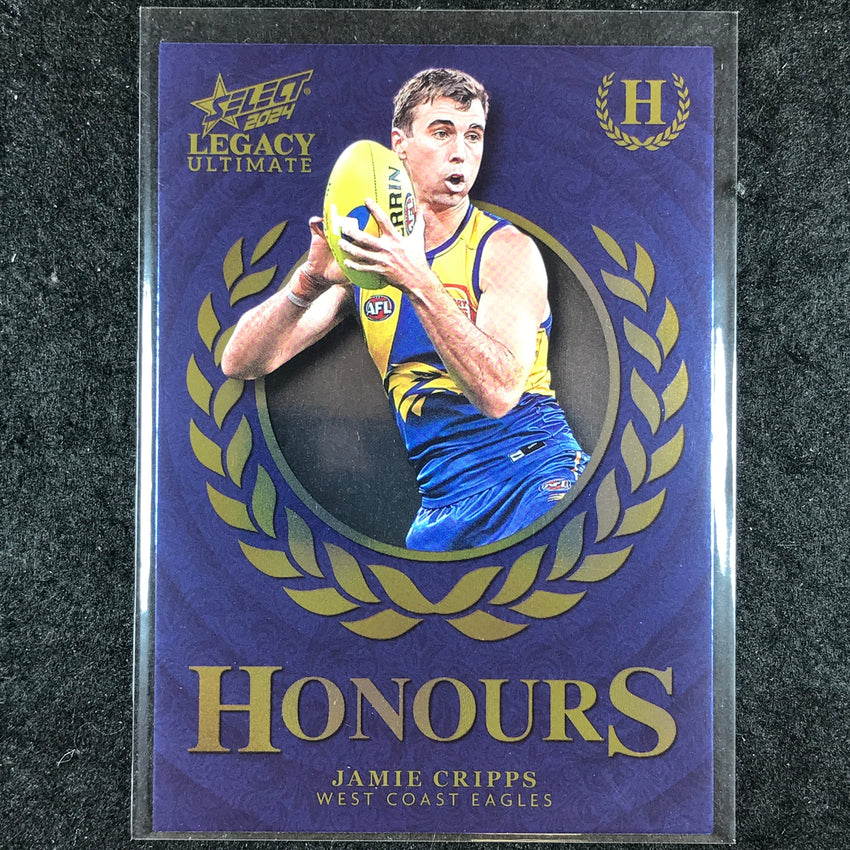 2024 Select AFL Legacy Ultimate JAMIE CRIPPS Honours 207/255 #180