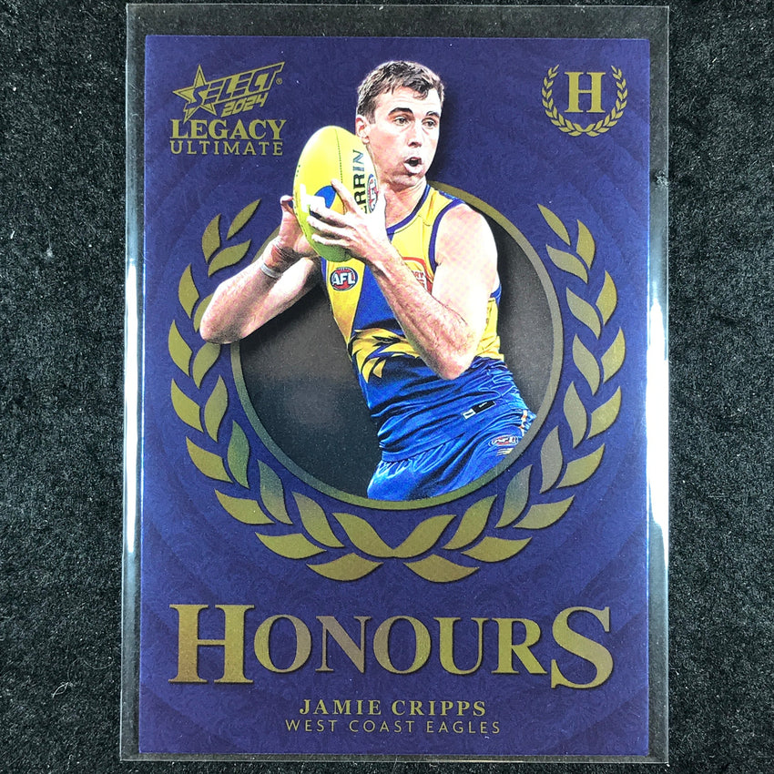 2024 Select AFL Legacy Ultimate JAMIE CRIPPS Honours 242/255 #180