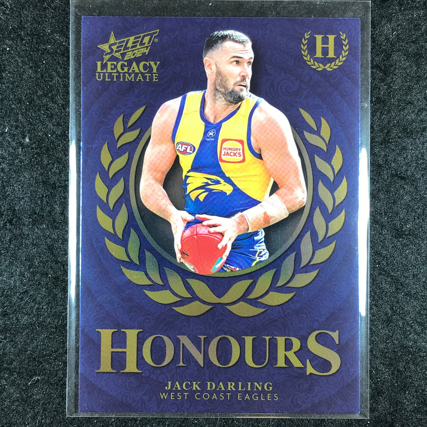 2024 Select AFL Legacy Ultimate JACK DARLING Honours 74/255 #181