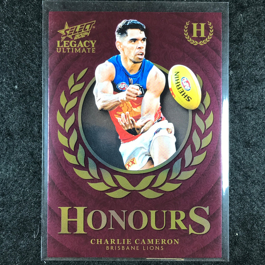 2024 Select AFL Legacy Ultimate CHARLIE CAMERON Honours 153/255 #15