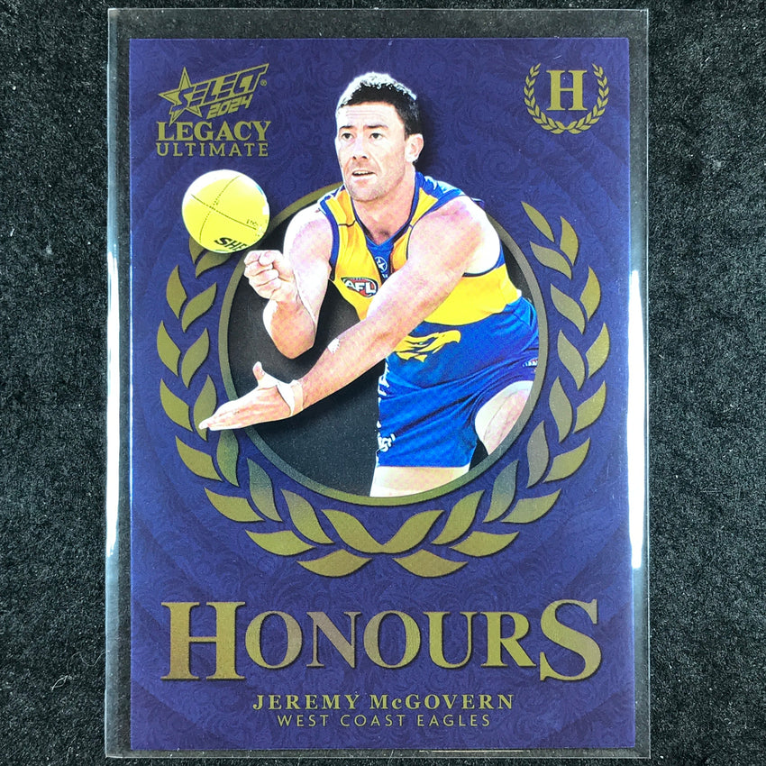 2024 Select AFL Legacy Ultimate JEREMY MCGOVERN Honours 164/255 #184