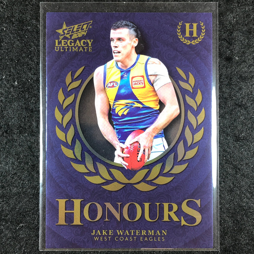 2024 Select AFL Legacy Ultimate JAKE WATERMAN Honours 193/255 #186