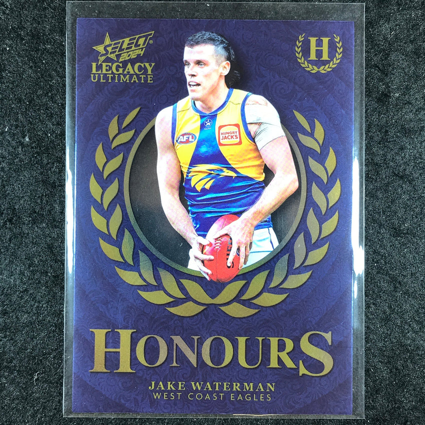 2024 Select AFL Legacy Ultimate JAKE WATERMAN Honours 230/255 #186