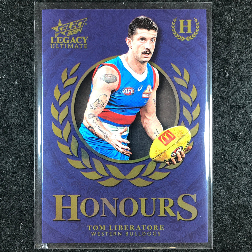 2024 Select AFL Legacy Ultimate TOM LIBERATORE Honours 132/255 #193
