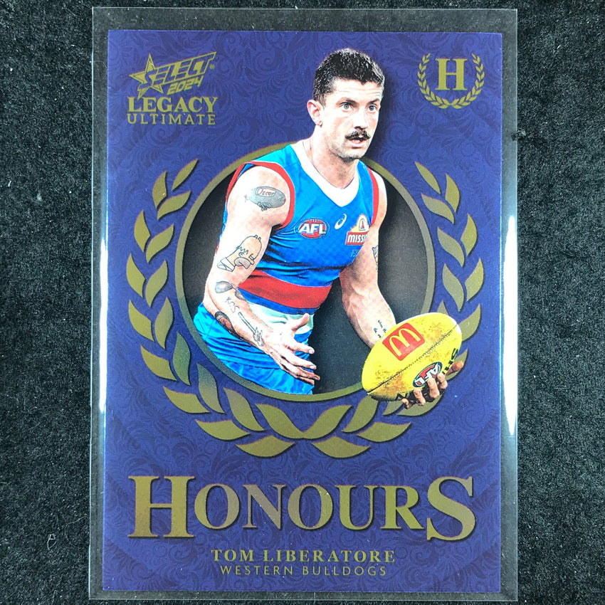 2024 Select AFL Legacy Ultimate TOM LIBERATORE Honours 233/255 #193