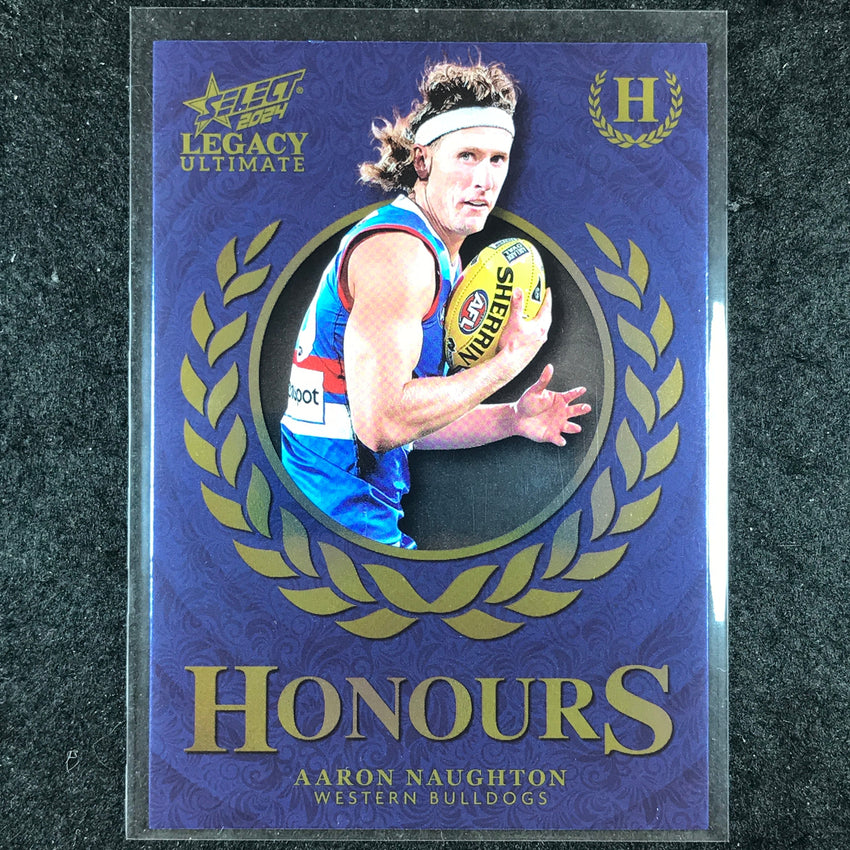 2024 Select AFL Legacy Ultimate AARON NAUGHTON Honours 123/255 #194