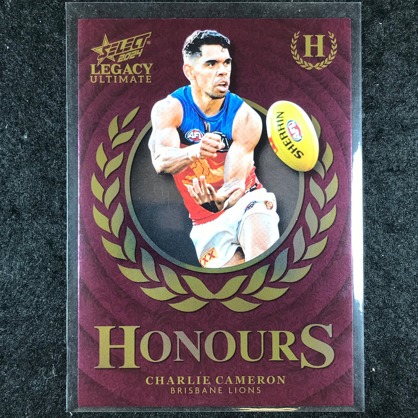 2024 Select AFL Legacy Ultimate CHARLIE CAMERON Honours 239/255 #15