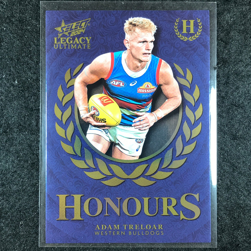 2024 Select AFL Legacy Ultimate ADAM TRELOAR Honours 62/255 #196