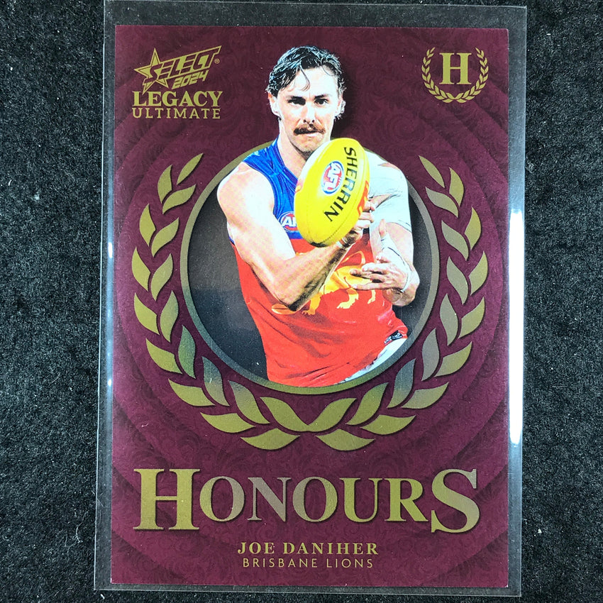 2024 Select AFL Legacy Ultimate JOE DANIHER Honours 44/255 #16