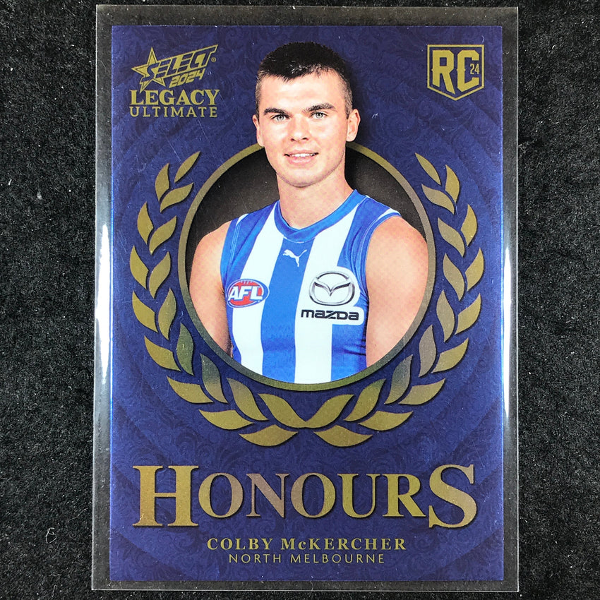2024 Select AFL Legacy Ultimate COLBY MCKERCHER Honours Rookie 227/255 #200