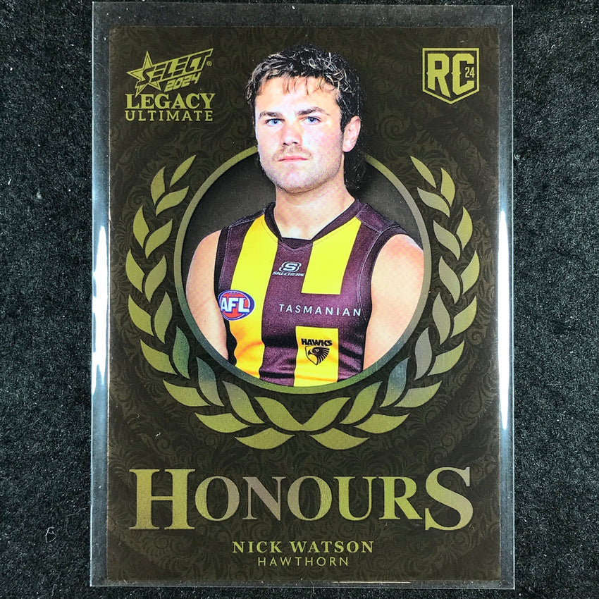 2024 Select AFL Legacy Ultimate NICK WATSON Honours Rookie 147/255 #203