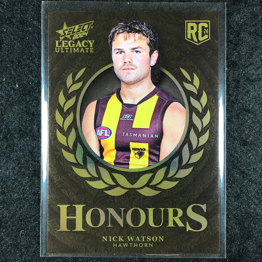 2024 Select AFL Legacy Ultimate NICK WATSON Honours Rookie 148/255 #203