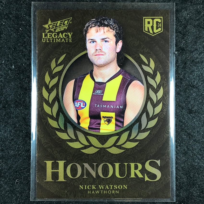 2024 Select AFL Legacy Ultimate NICK WATSON Honours Rookie 151/255 #203