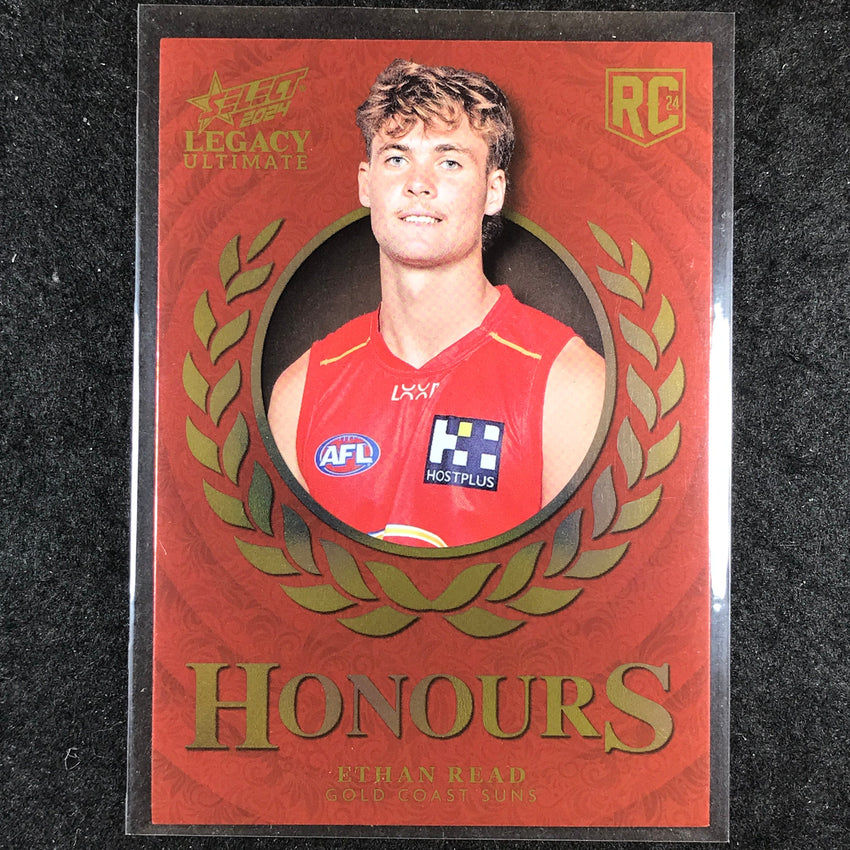 2024 Select AFL Legacy Ultimate ETHAN READ Honours Rookie 210/255 #207