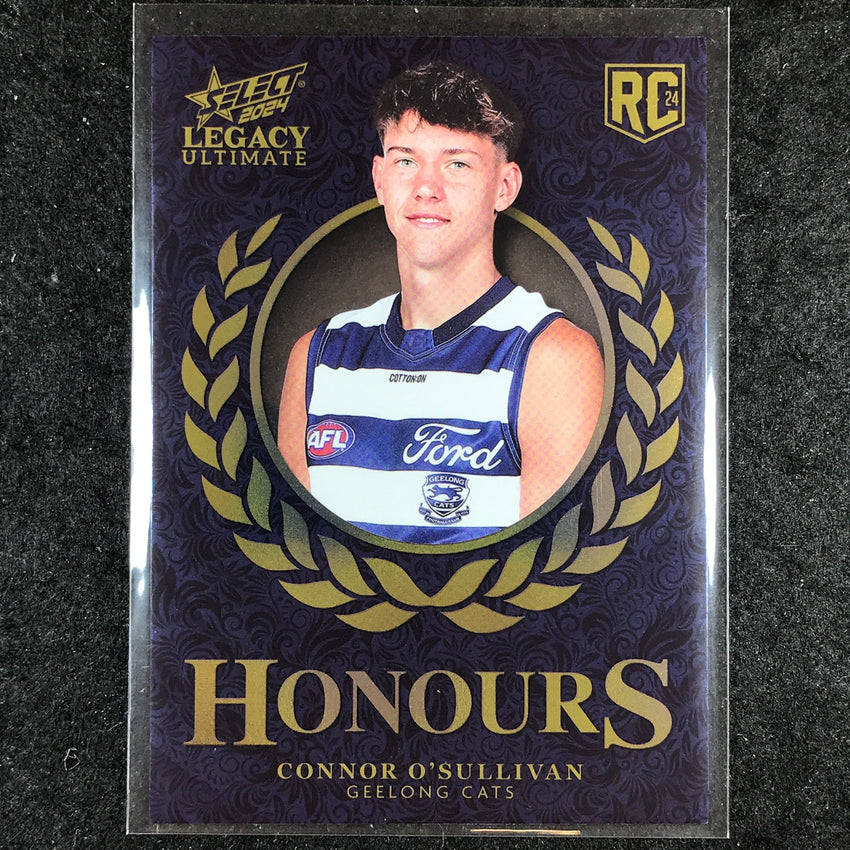 2024 Select AFL Legacy Ultimate CONNOR O'SULLIVAN Honours Rookie 144/255 #209