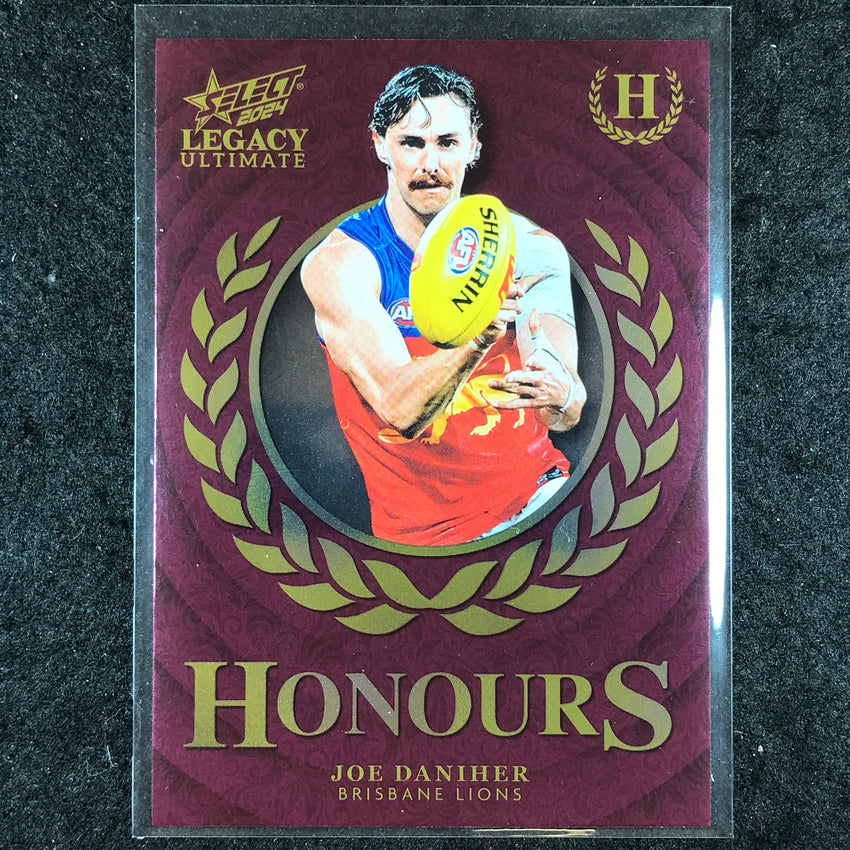 2024 Select AFL Legacy Ultimate JOE DANIHER Honours 112/255 #16