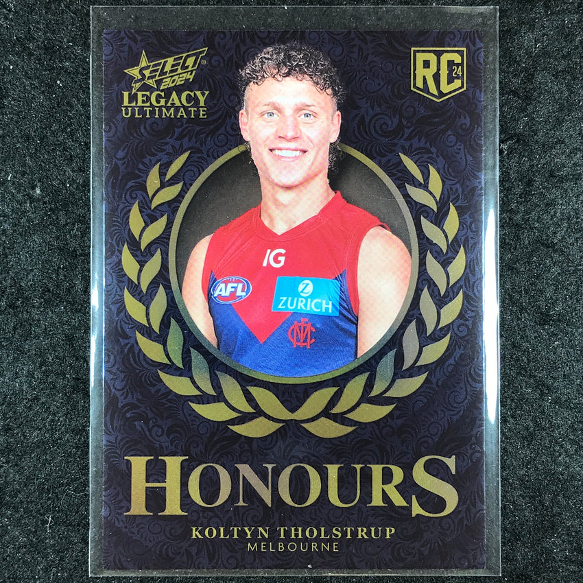 2024 Select AFL Legacy Ultimate KOLTYN THOLSTRUP Honours Rookie 168/255 #211
