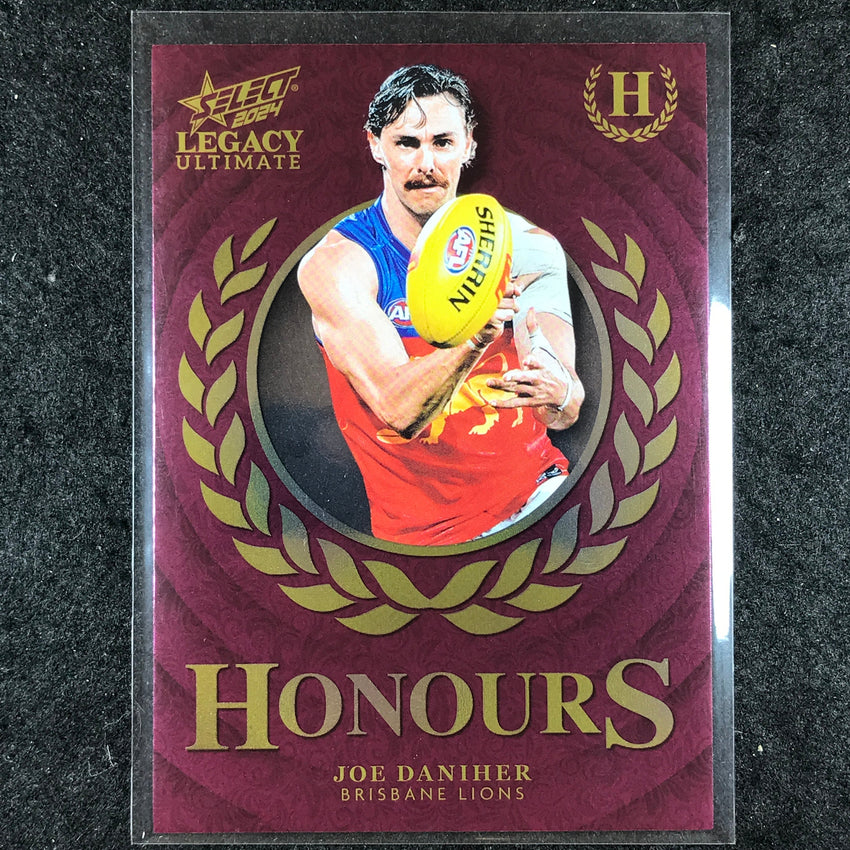 2024 Select AFL Legacy Ultimate JOE DANIHER Honours 147/255 #16