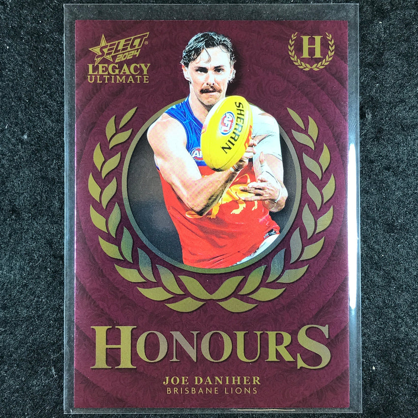 2024 Select AFL Legacy Ultimate JOE DANIHER Honours 177/255 #16