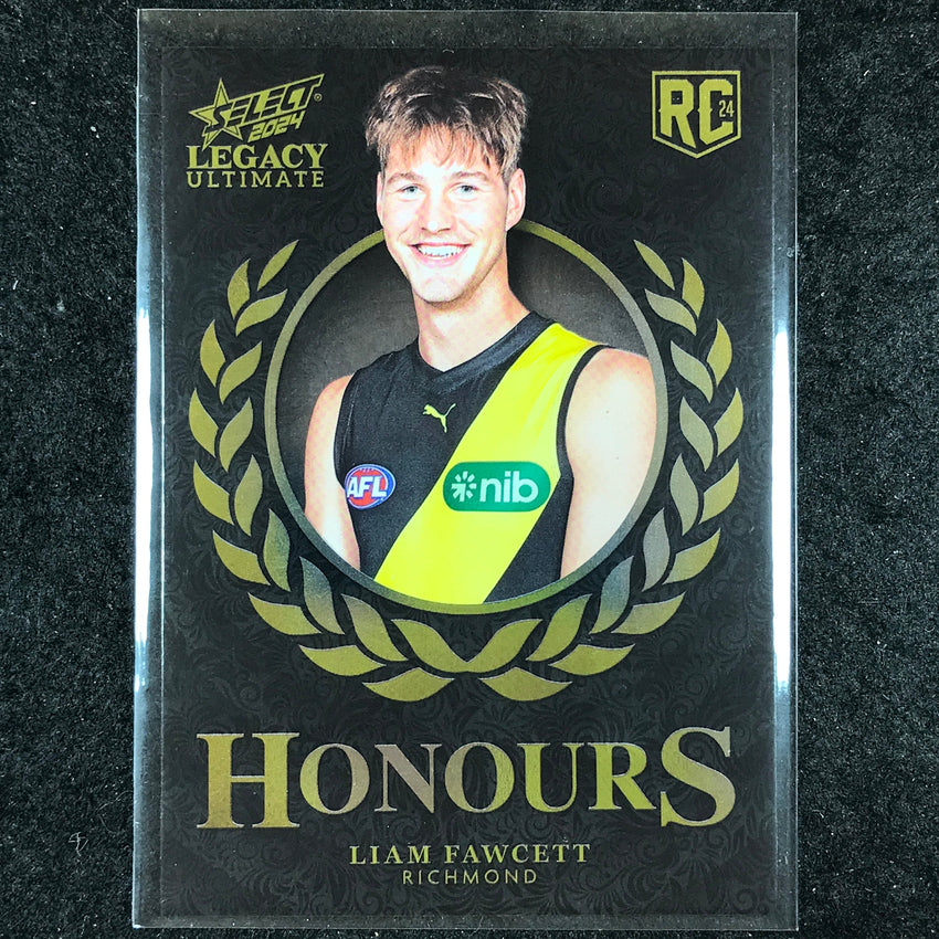 2024 Select AFL Legacy Ultimate LIAM FAWCETT Honours Rookie 70/255 #241