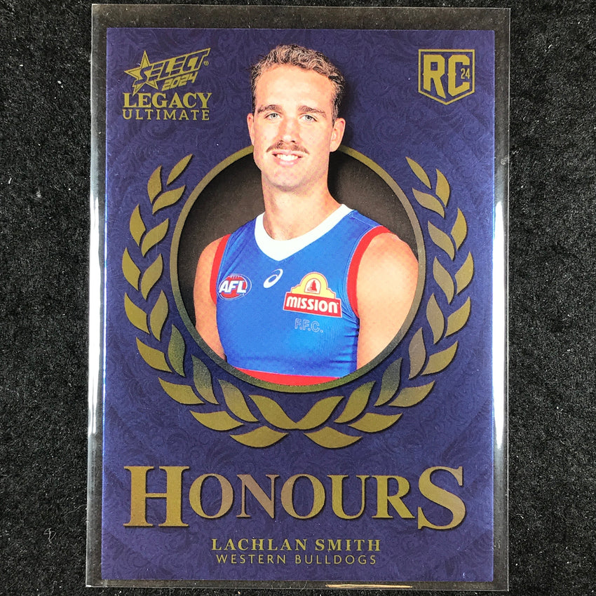 2024 Select AFL Legacy Ultimate LACHLAN SMITH Honours Rookie 200/255 #245