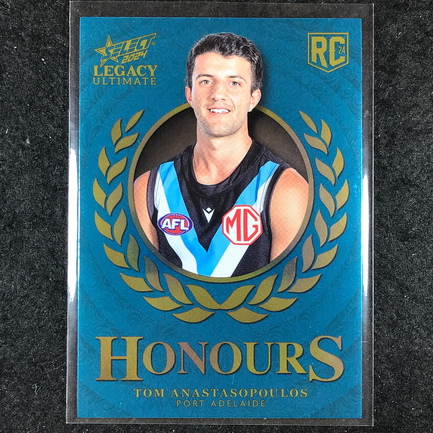 2024 Select AFL Legacy Ultimate TOM ANASTASOPOULOS Honours Rookie 52/255 #246