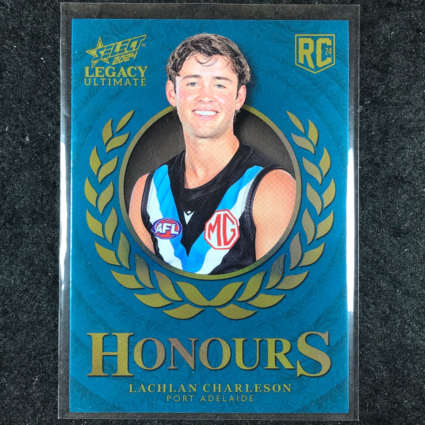 2024 Select AFL Legacy Ultimate LACHLAN CHARLESON Honours Rookie 88/255 #250
