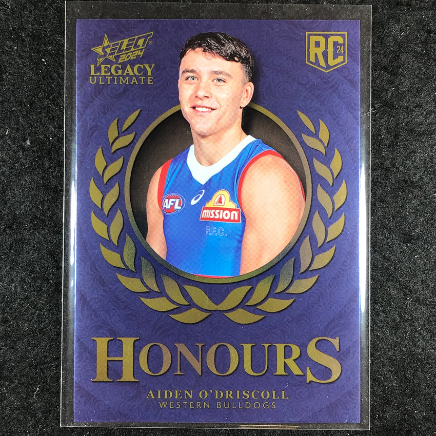 2024 Select AFL Legacy Ultimate AIDEN O'DRISCOLL Honours Rookie 137/255 #253