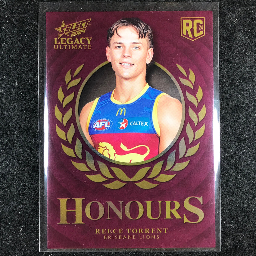 2024 Select AFL Legacy Ultimate REECE TORRENT Honours Rookie 138/255 #262