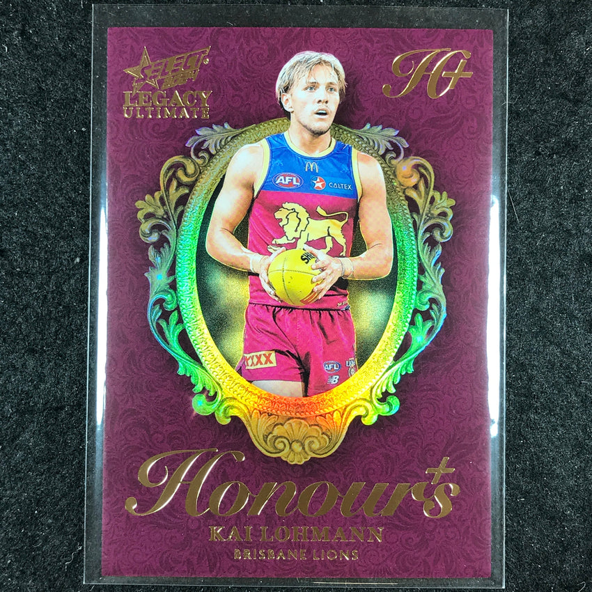 2024 Select AFL Legacy Ultimate KAI LOHMANN Honours+ 39/125 #25