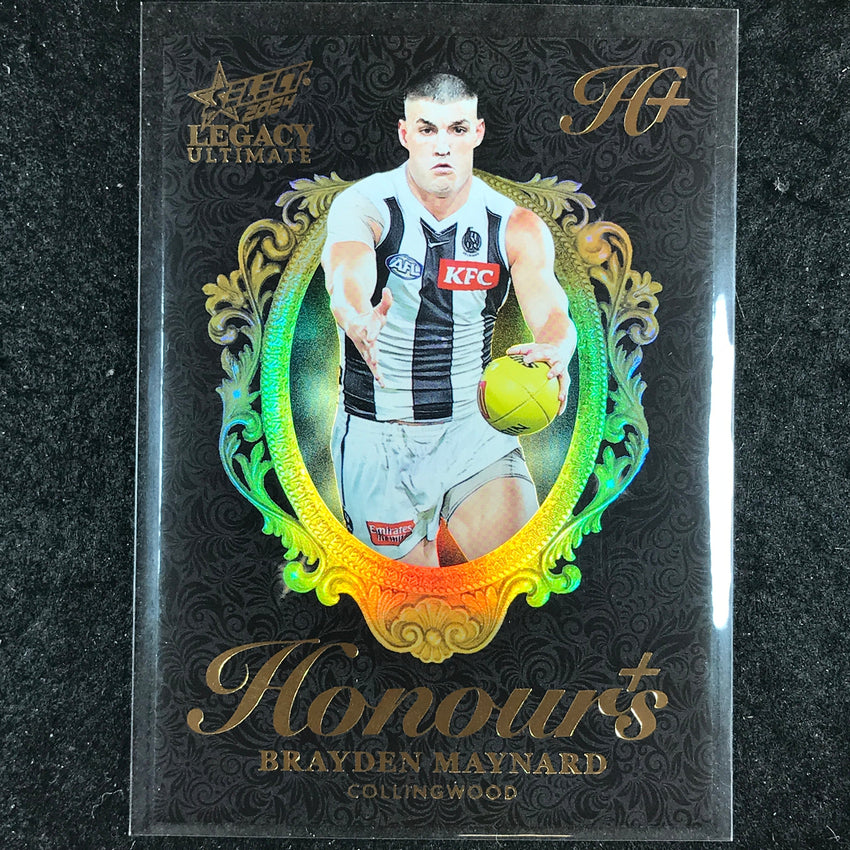 2024 Select AFL Legacy Ultimate BRAYDEN MAYNARD Honours+ 10/125 #54