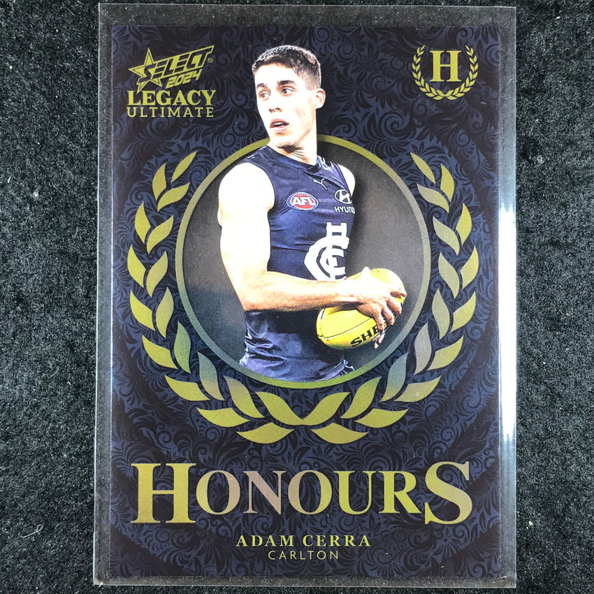 2024 Select AFL Legacy Ultimate ADAM CERRA Honours 122/255 #25