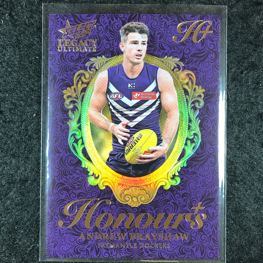 2024 Select AFL Legacy Ultimate ANDREW BRAYSHAW Honours+ 28/125 #79