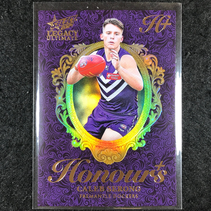 2024 Select AFL Legacy Ultimate CALEB SERONG Honours+ 35/125 #87