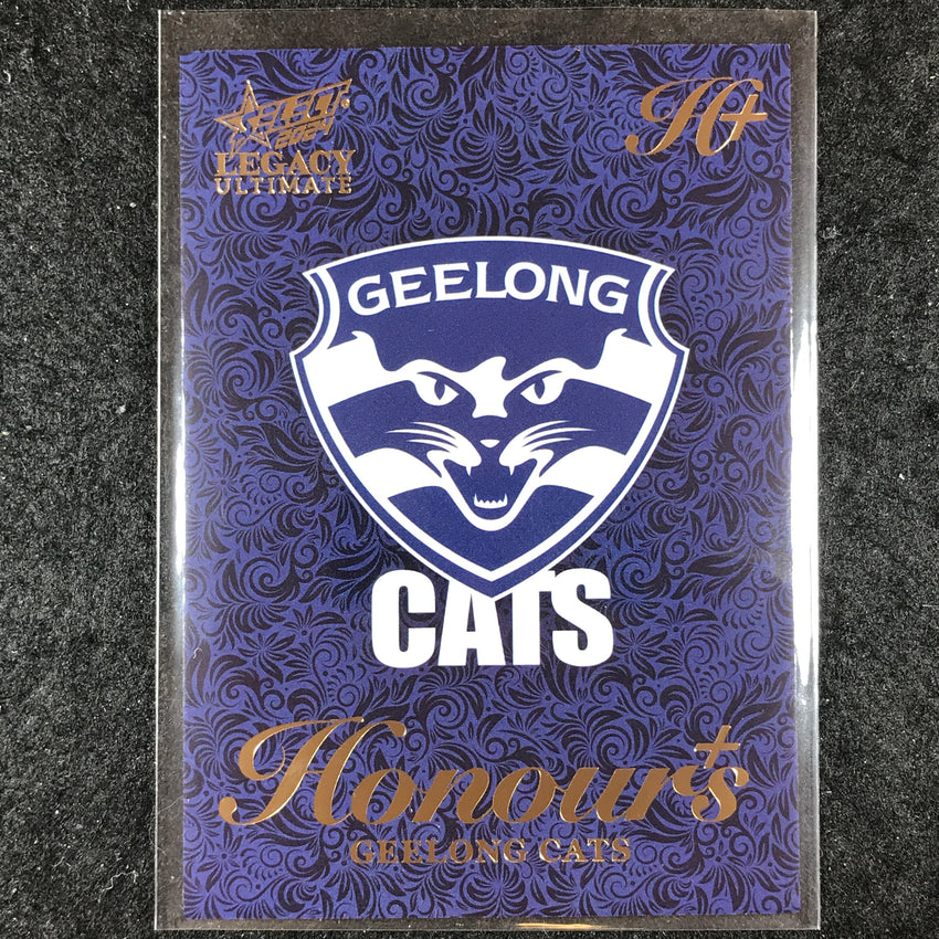 2024 Select AFL Legacy Ultimate GEELONG CATS LOGO Honours+ 93/125 #91