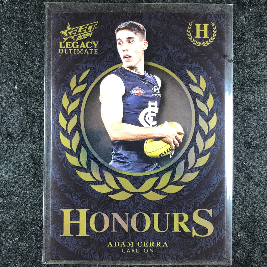 2024 Select AFL Legacy Ultimate ADAM CERRA Honours 229/255 #25