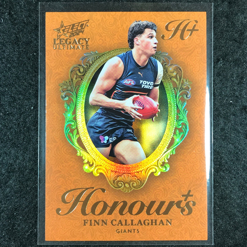 2024 Select AFL Legacy Ultimate FINN CALLAGHAN Honours+ 38/125 #108