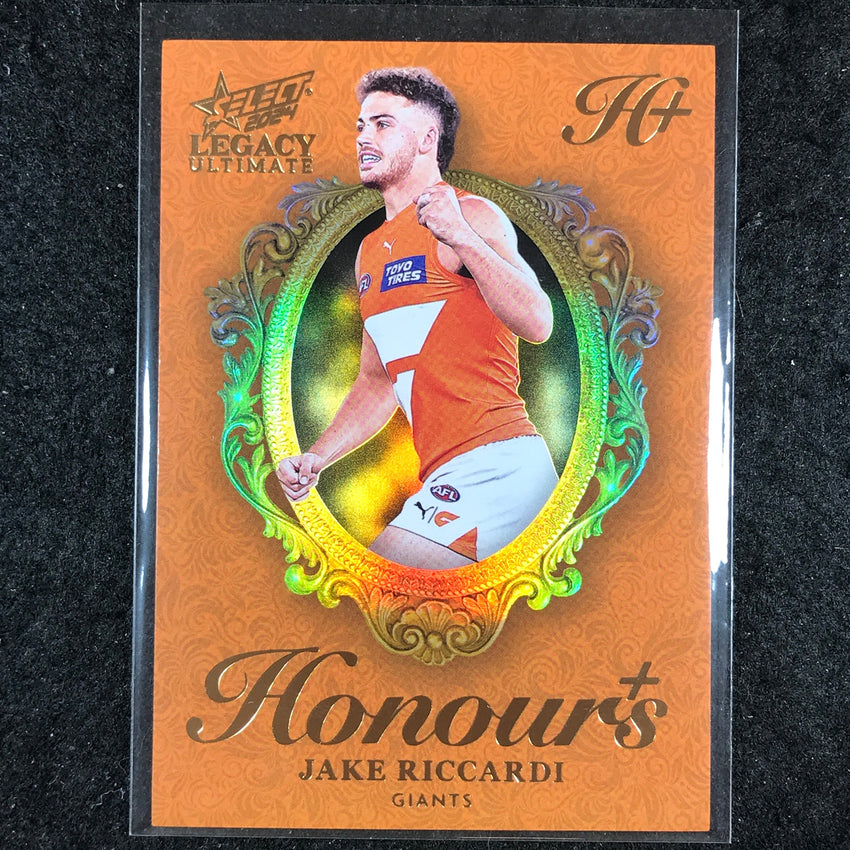 2024 Select AFL Legacy Ultimate JAKE RICCARDI Honours+ 008/125 #117