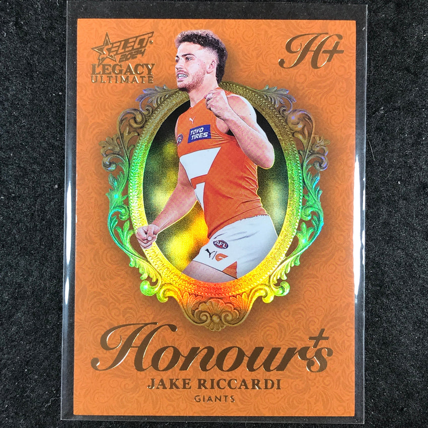 2024 Select AFL Legacy Ultimate JAKE RICCARDI Honours+ 36/125 #117