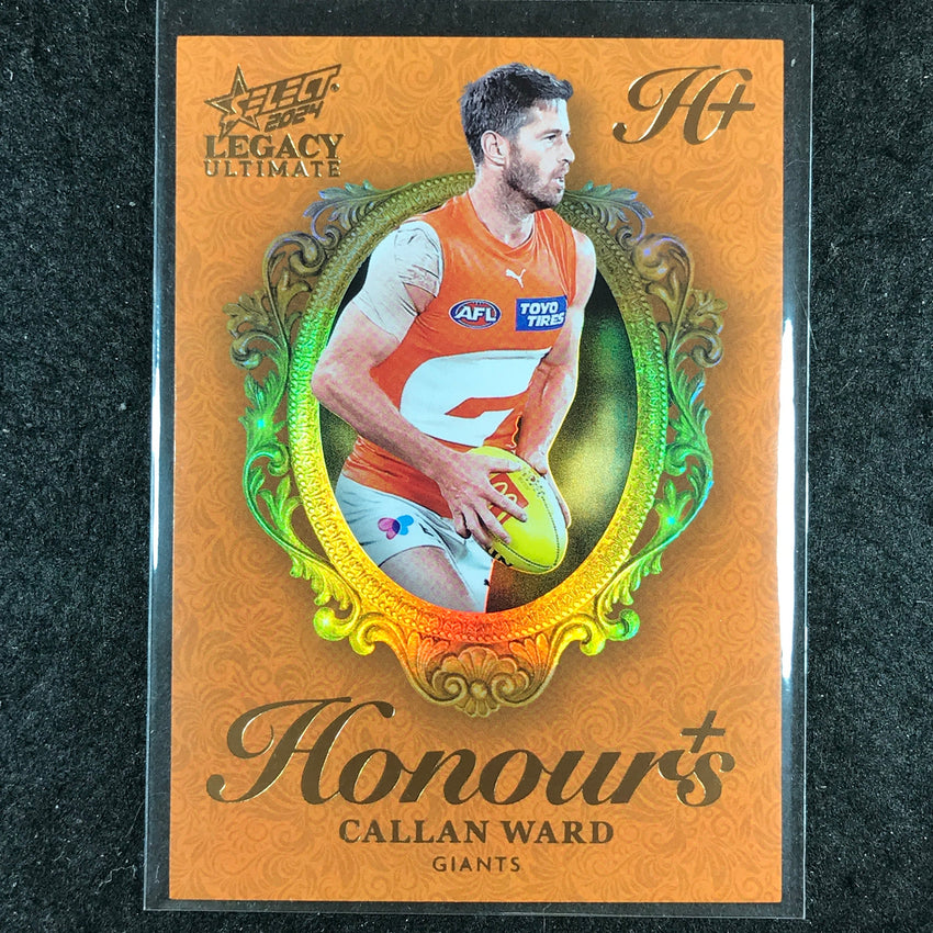 2024 Select AFL Legacy Ultimate CALLAN WARD Honours+ 77/125 #119