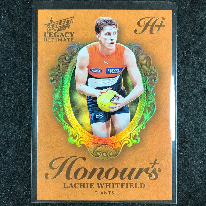 2024 Select AFL Legacy Ultimate LACHIE WHITFIELD Honours+ 31/125 #120