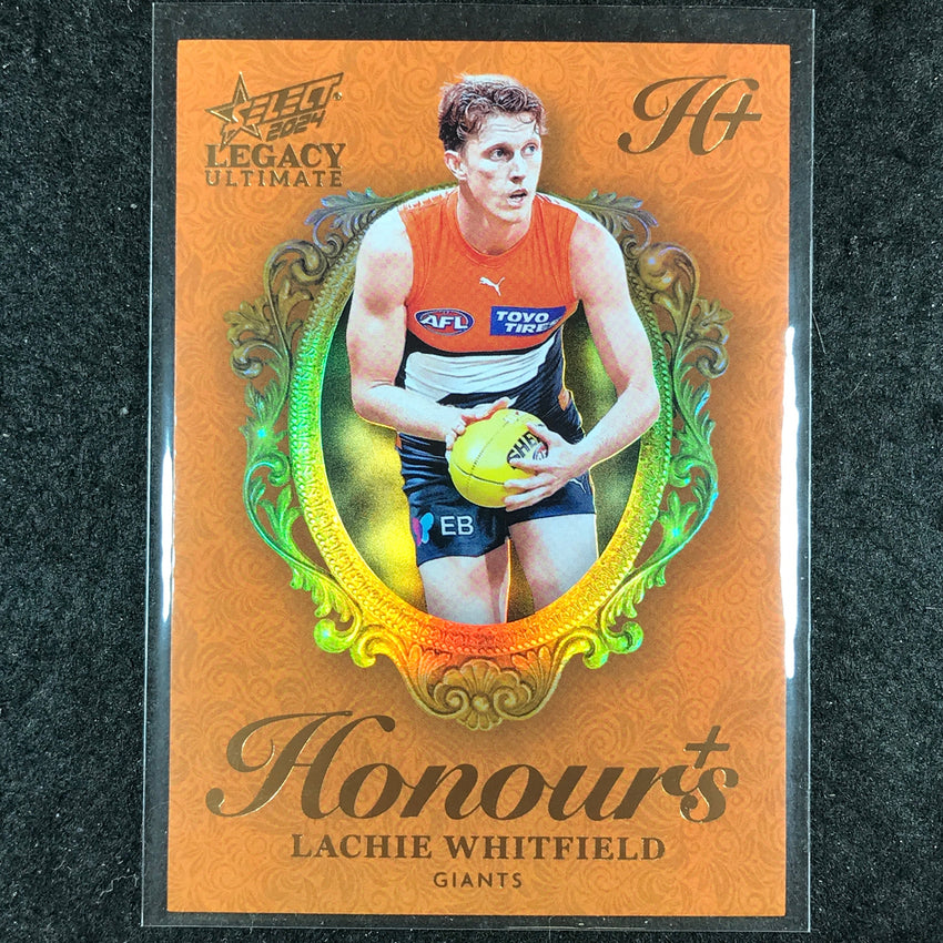 2024 Select AFL Legacy Ultimate LACHIE WHITFIELD Honours+ 72/125 #120