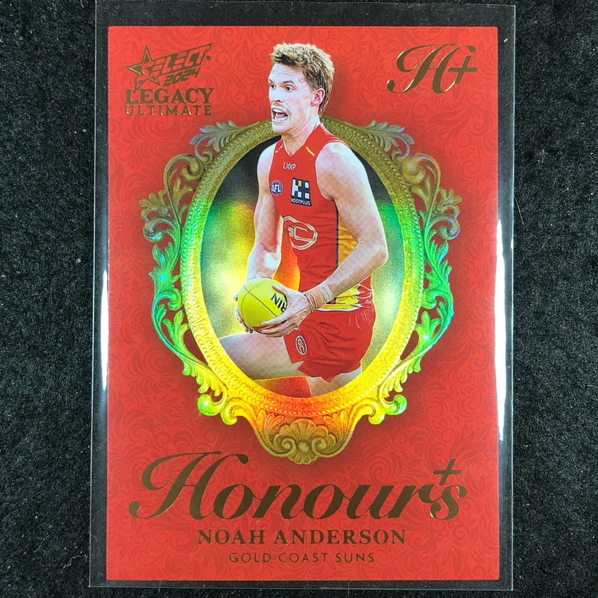 2024 Select AFL Legacy Ultimate NOAH ANDERSON Honours+ 67/125 #123