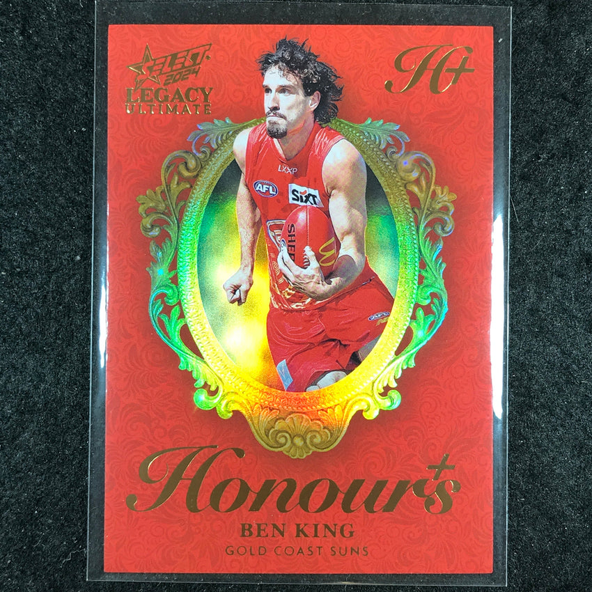 2024 Select AFL Legacy Ultimate BEN KING Honours+ 56/125 #129