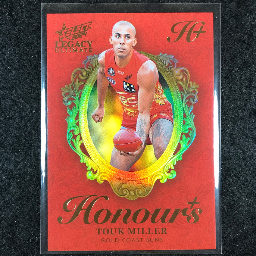 2024 Select AFL Legacy Ultimate TOUK MILLER Honours+ 112/125 #131