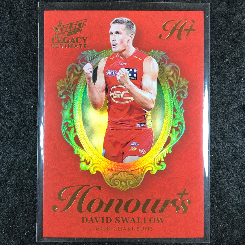 2024 Select AFL Legacy Ultimate DAVID SWALLOW Honours+ 15/125 #134