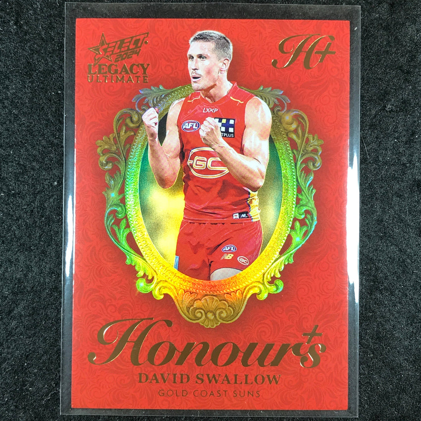 2024 Select AFL Legacy Ultimate DAVID SWALLOW Honours+ 89/125 #134