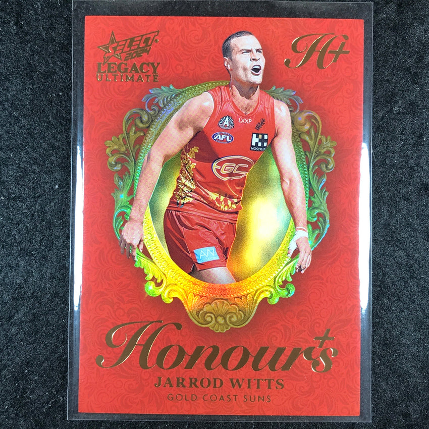 2024 Select AFL Legacy Ultimate JARROD WITTS Honours+ 10/125 #135