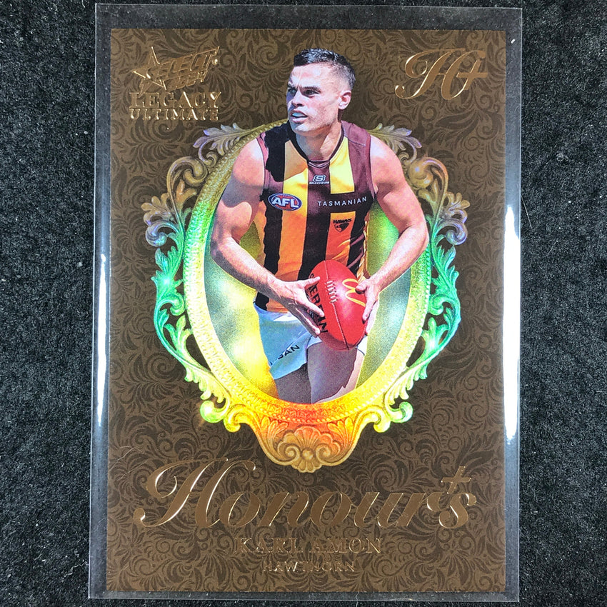 2024 Select AFL Legacy Ultimate KARL AMON Honours+ 76/125 #137